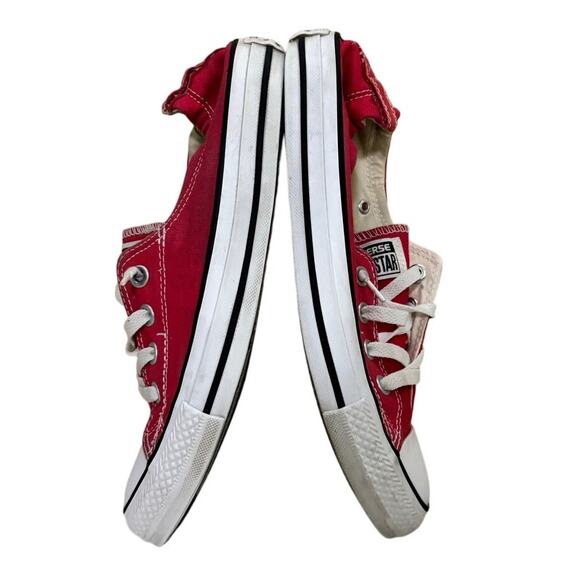 Converse Chuck Taylor Shoreline Red Slip On Low Top Shoes Women’s 8.5 - Picture 5 of 8